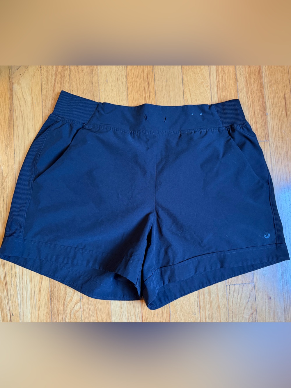 RBX Women's Black Athletic Shorts with pockets
